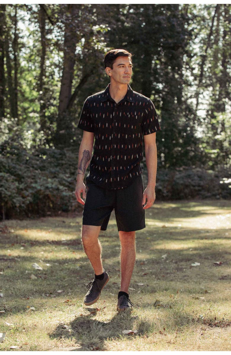 Bridge & Burn Harbor Slim Shirt, Alternate, color, Dotted Horizon