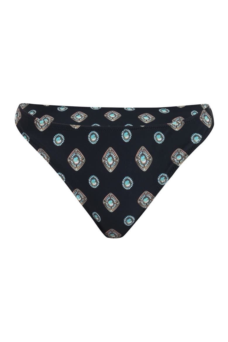 Jean Southwester Bikini Bottoms, Alternate, color, BLACK