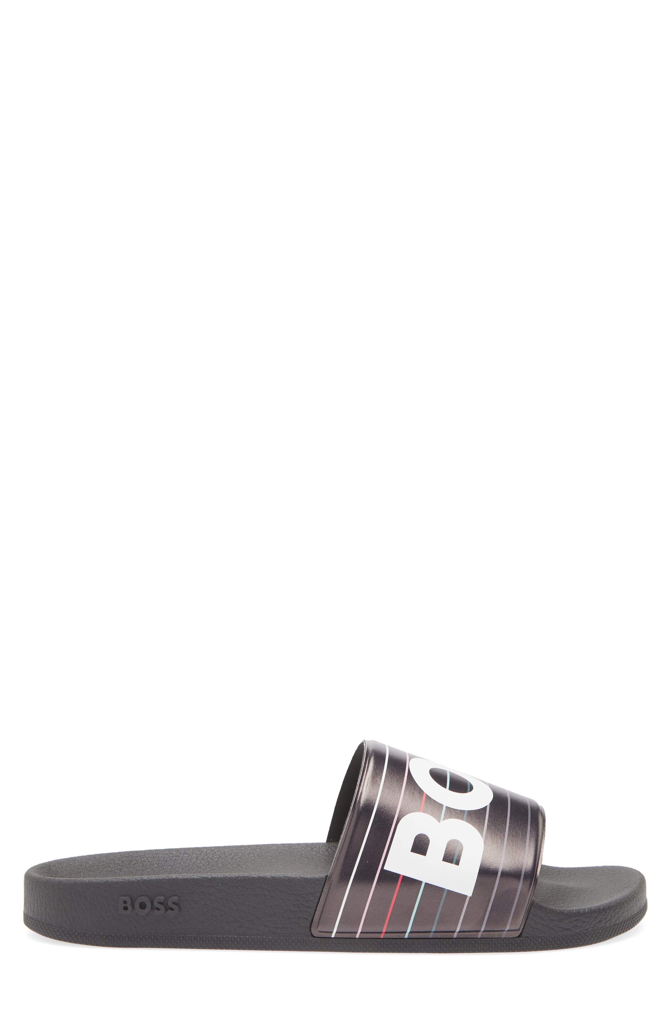 BOSS Bay Slide Sandal, Alternate, color, 