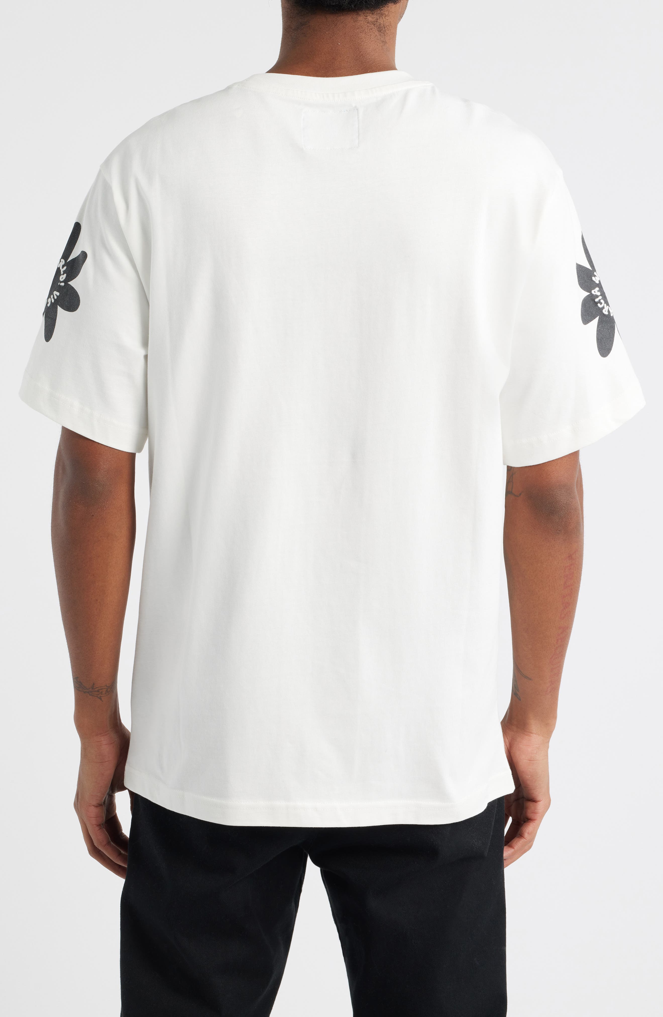 Believe in You Embroidered Graphic T-Shirt - image 4