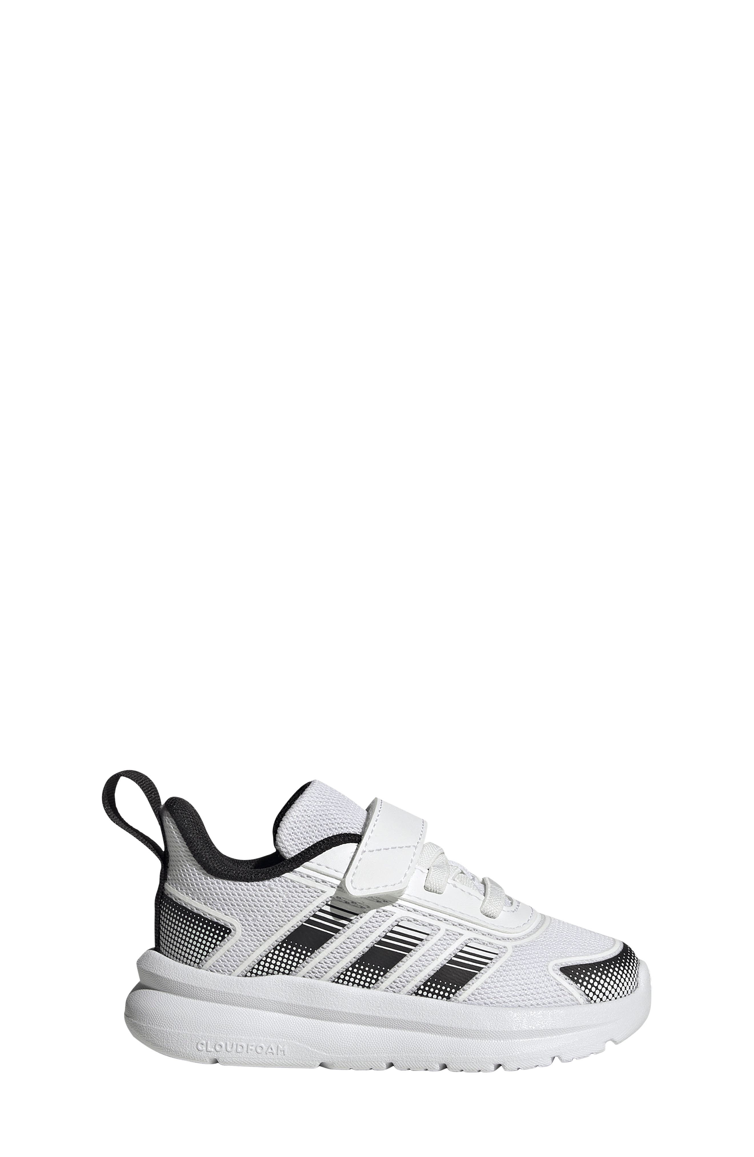 adidas Kids' Tensaur Run 4.0 Sneaker, Alternate, color, White/ Black/ White