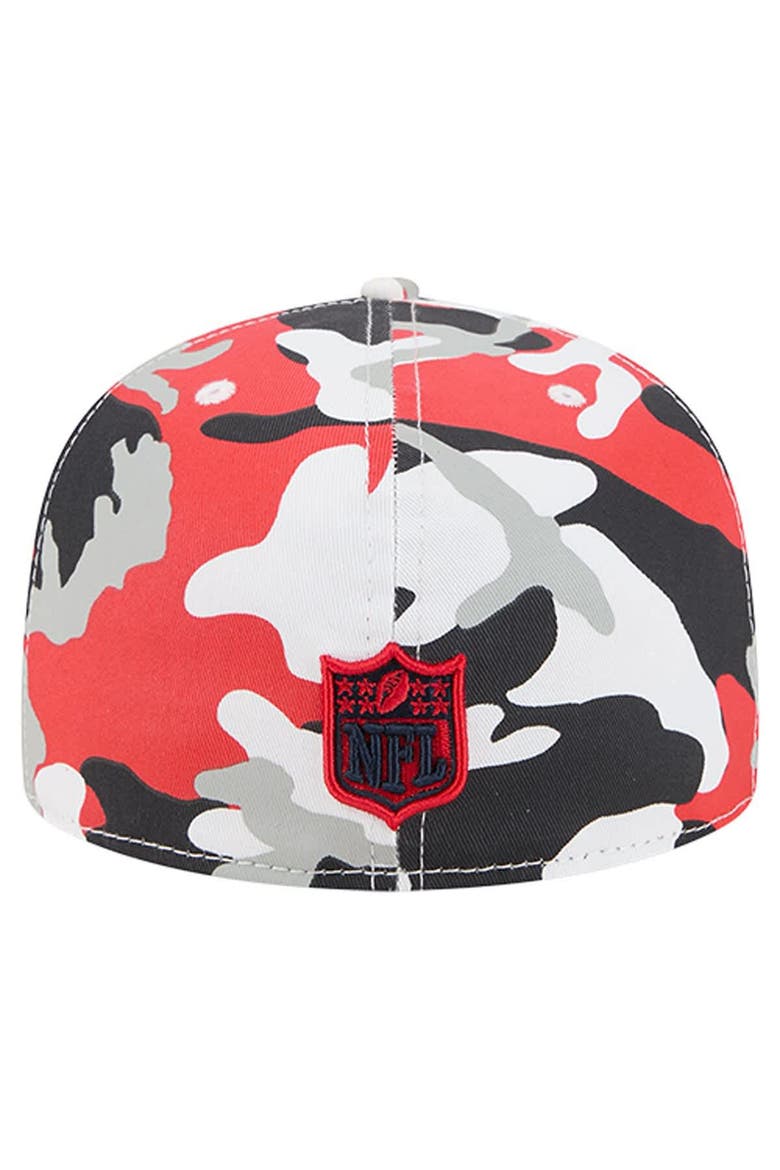 Men's New Era  Red/Navy Houston Texans 59FIFTY Fitted Hat, Alternate, color, Red