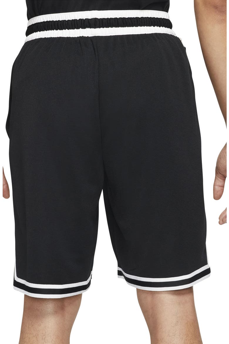 DNA Dri-FIT Basketball Shorts, Alternate, color, BLACK/ WHITE