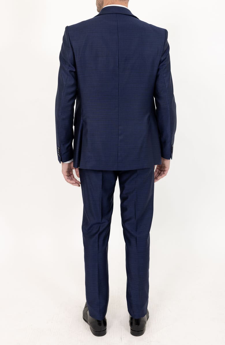 PINO BY PINOPORTE Mini Grid Wool Suit, Alternate, color,
