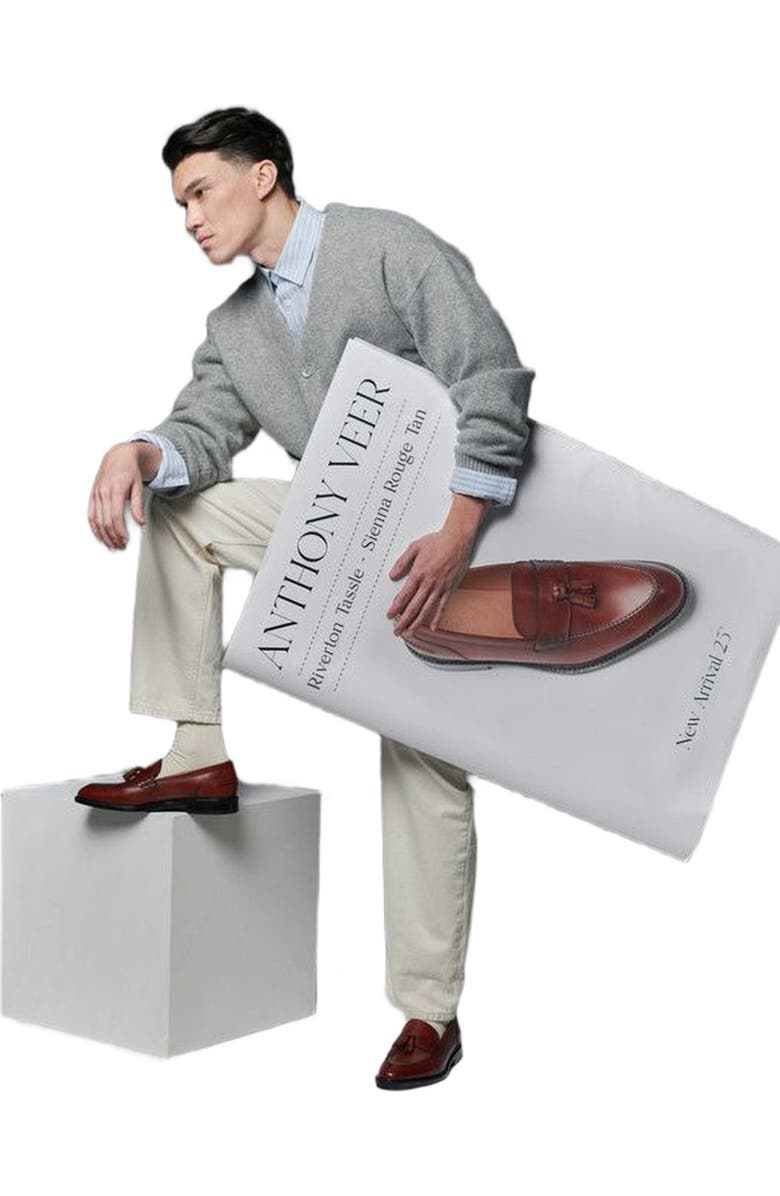 Anthony Veer Riverton Tassel Loafer, Alternate, color, Sienna Rouge Tan