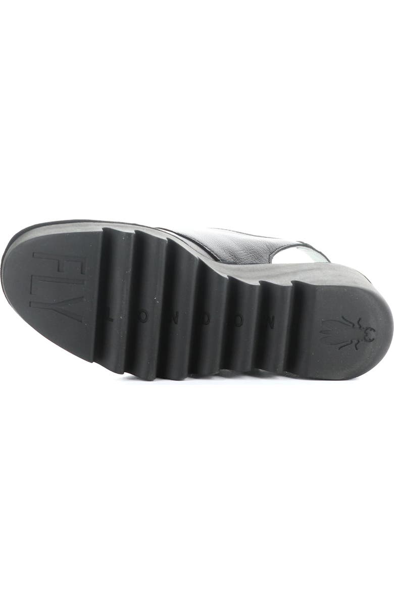 Fly London Bary Platform Wedge Clog, Alternate, color,