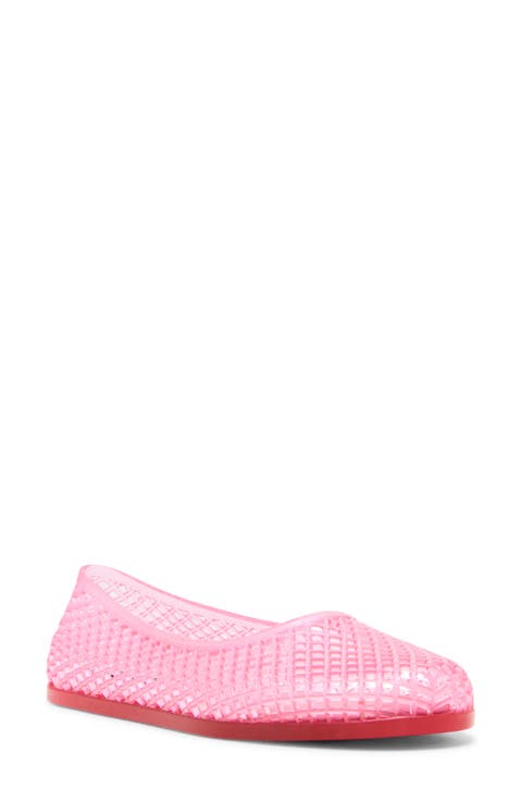 Gyzmo Perforated Jelly Flat (Women)