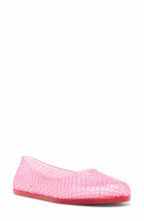 Steve Madden Gyzmo Perforated Jelly Flat