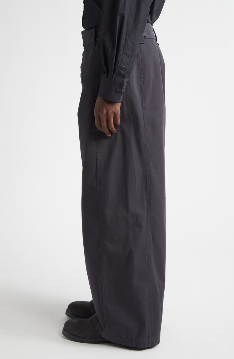 Lemaire Maxi Utility Pants, Alternate, color, Coal