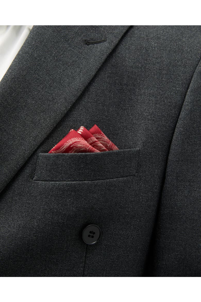 Equestrian Dreams Silk Pocket Square, Alternate, color, Red