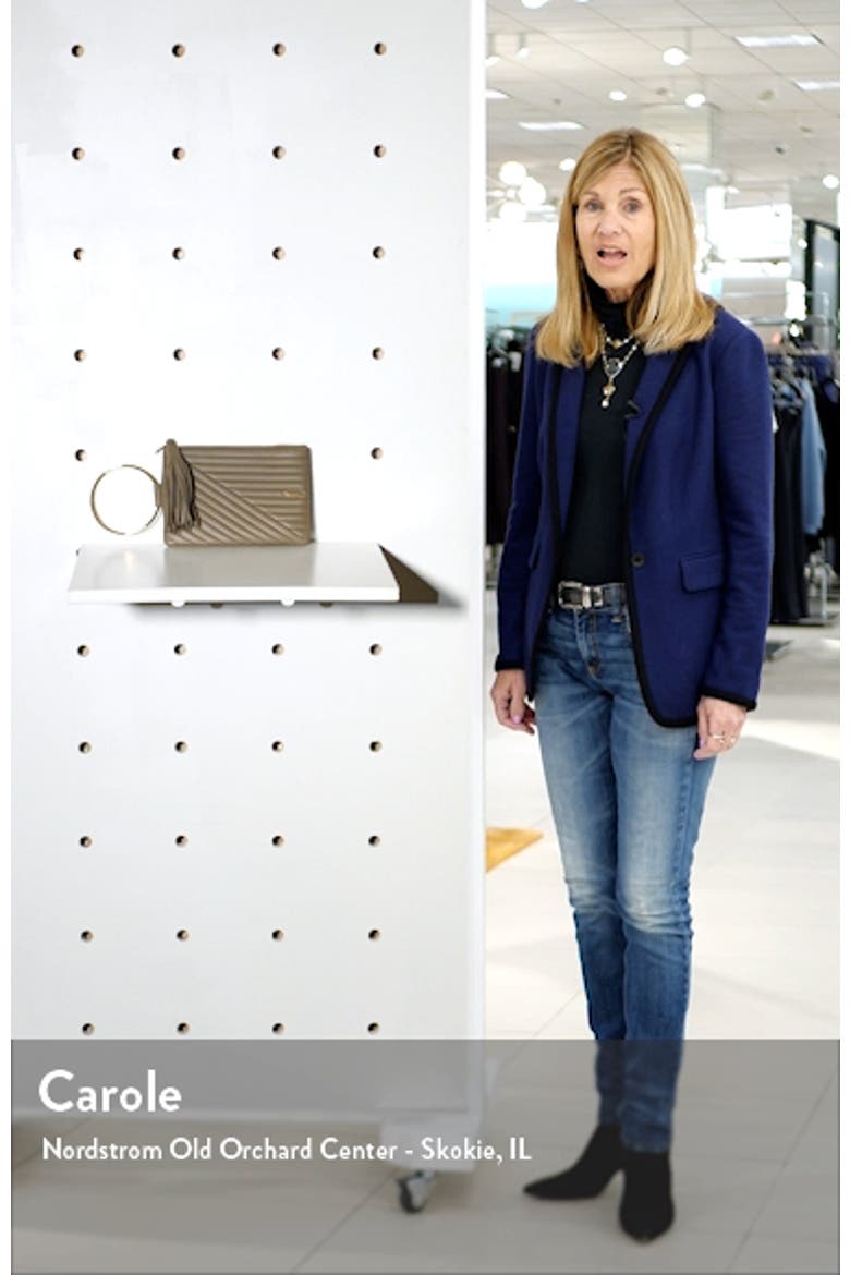 Nolita Ring Handle Quilted Leather Clutch video