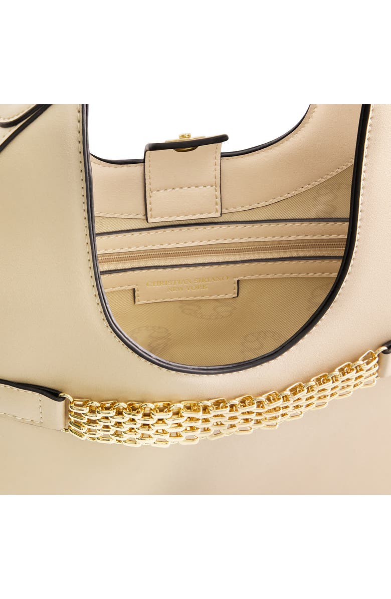 Christian Siriano Round Chain Strap Bag, Alternate, color,