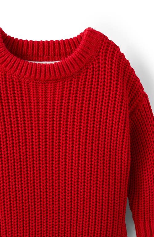 Cotton On Kids Connor Crew Neck Jumper In Red