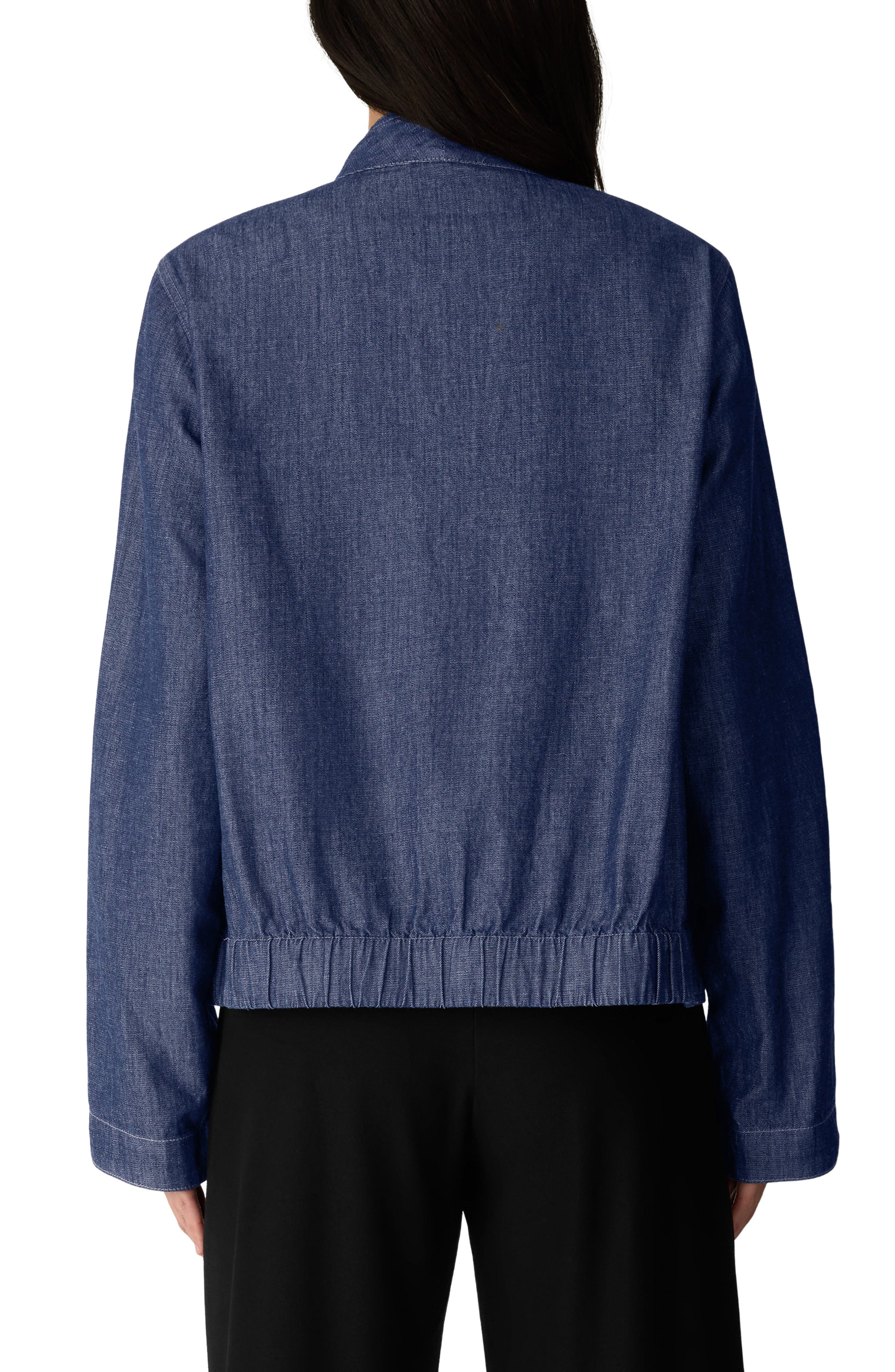 ジャケット・アウター sugamochanTHETOE Buckingham Jacket Organic Cotton Curved Front Jacket (Women) | Nordstrom