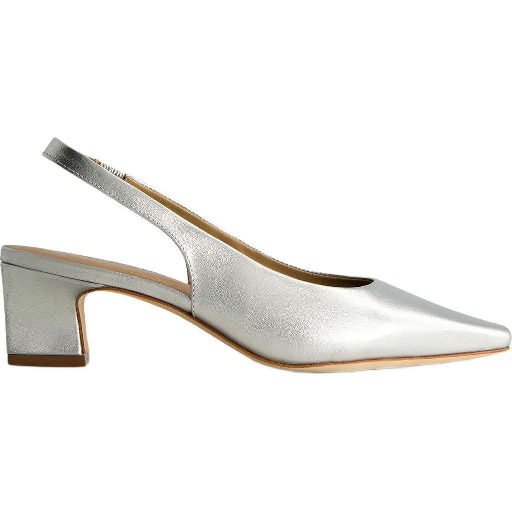 Bernardo Footwear Ariella Slingback Pump in Silver  product