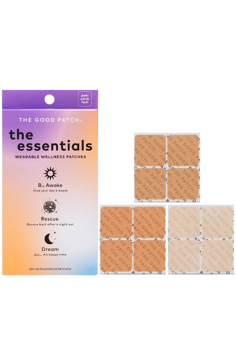 The Good Patch The Essentials Wellness Patch Set, Main, color, NO COLOR