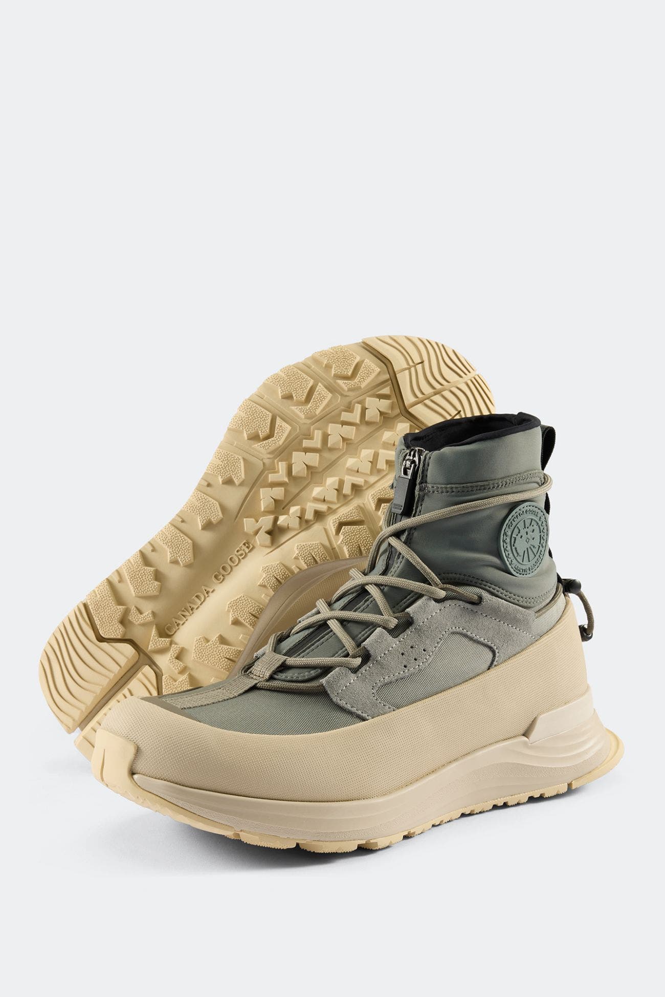 Women's Glacier Trail High Sneaker, Alternate, color, Smokey Sage/Snowcap