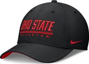 Nike Men's Nike Black Ohio State Buckeyes Game Day Rise Swooshflex Hat
