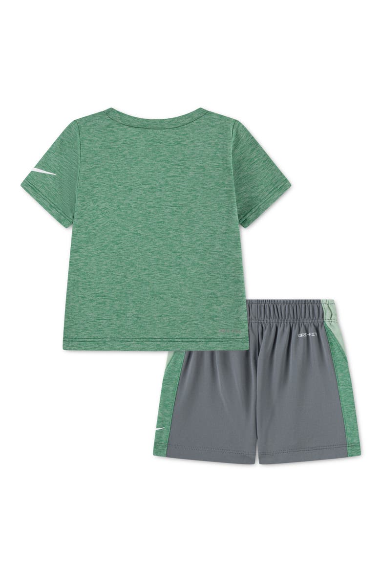 Dropsets Icon T-Shirt & Shorts, Alternate, color, SMOKE GREY