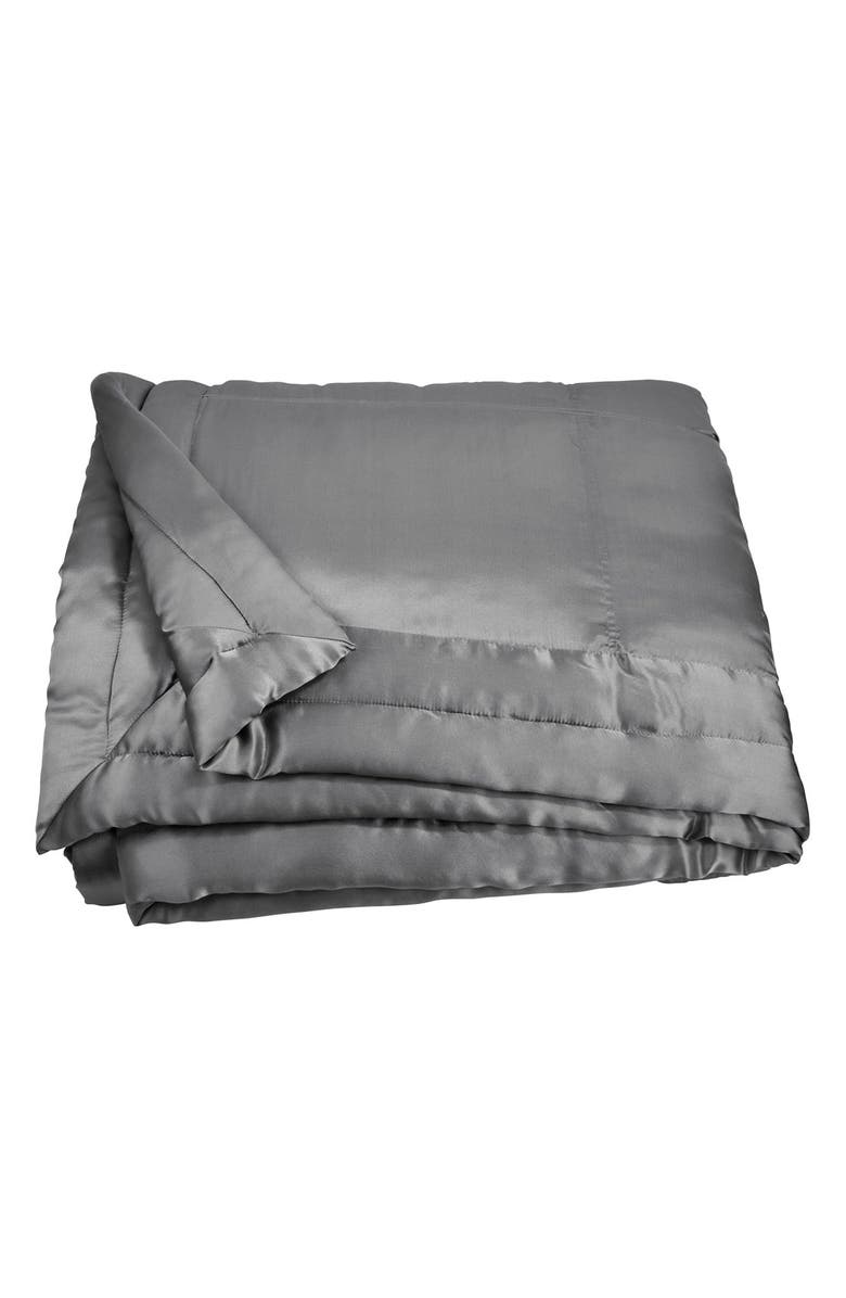 Donna Karan New York Donna Karan Collection 'Surface' Silk Charmeuse Quilt, Alternate, color, 