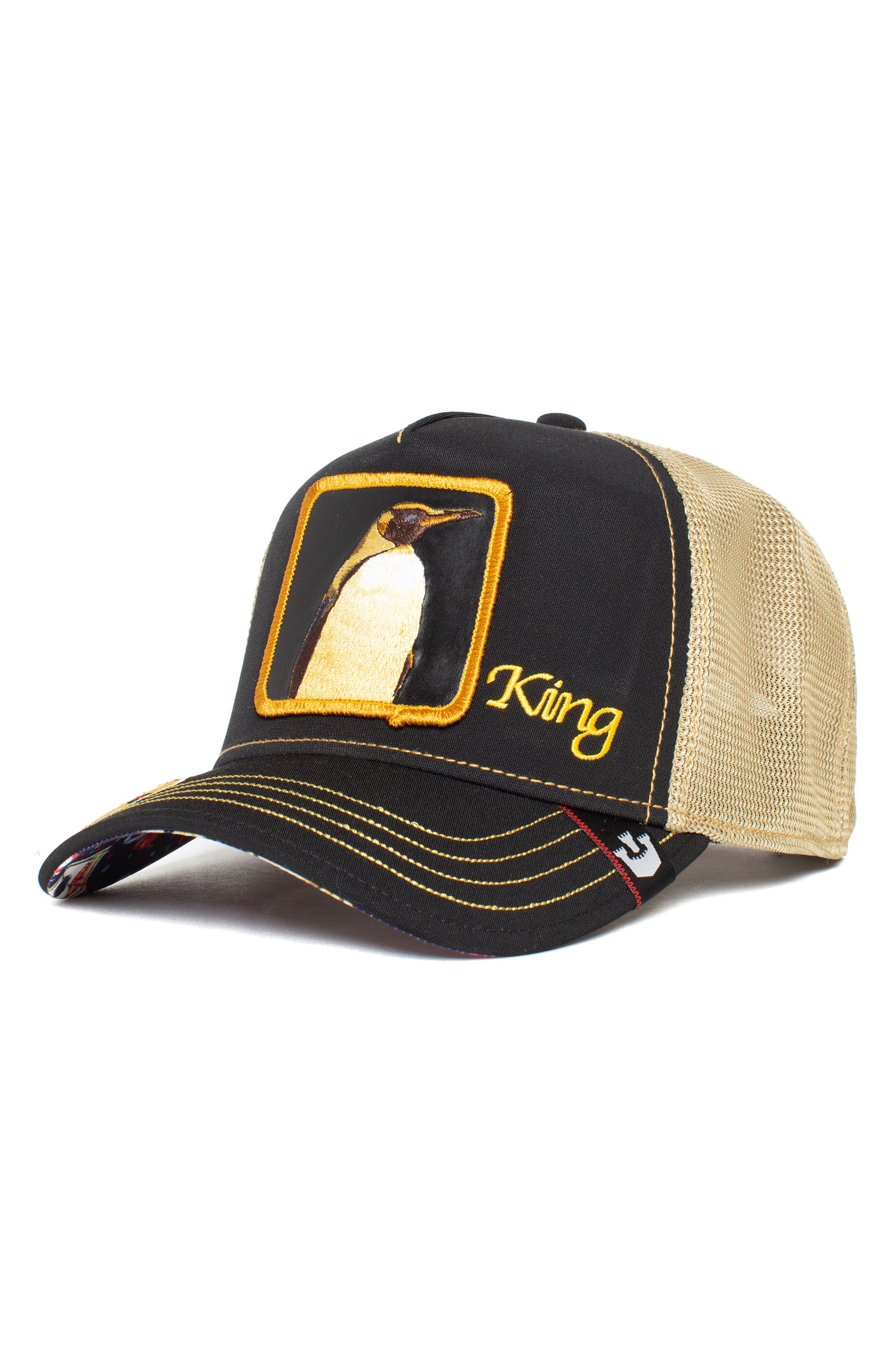 Goorin Bros. Quart Major Penguin Patch Trucker Hat