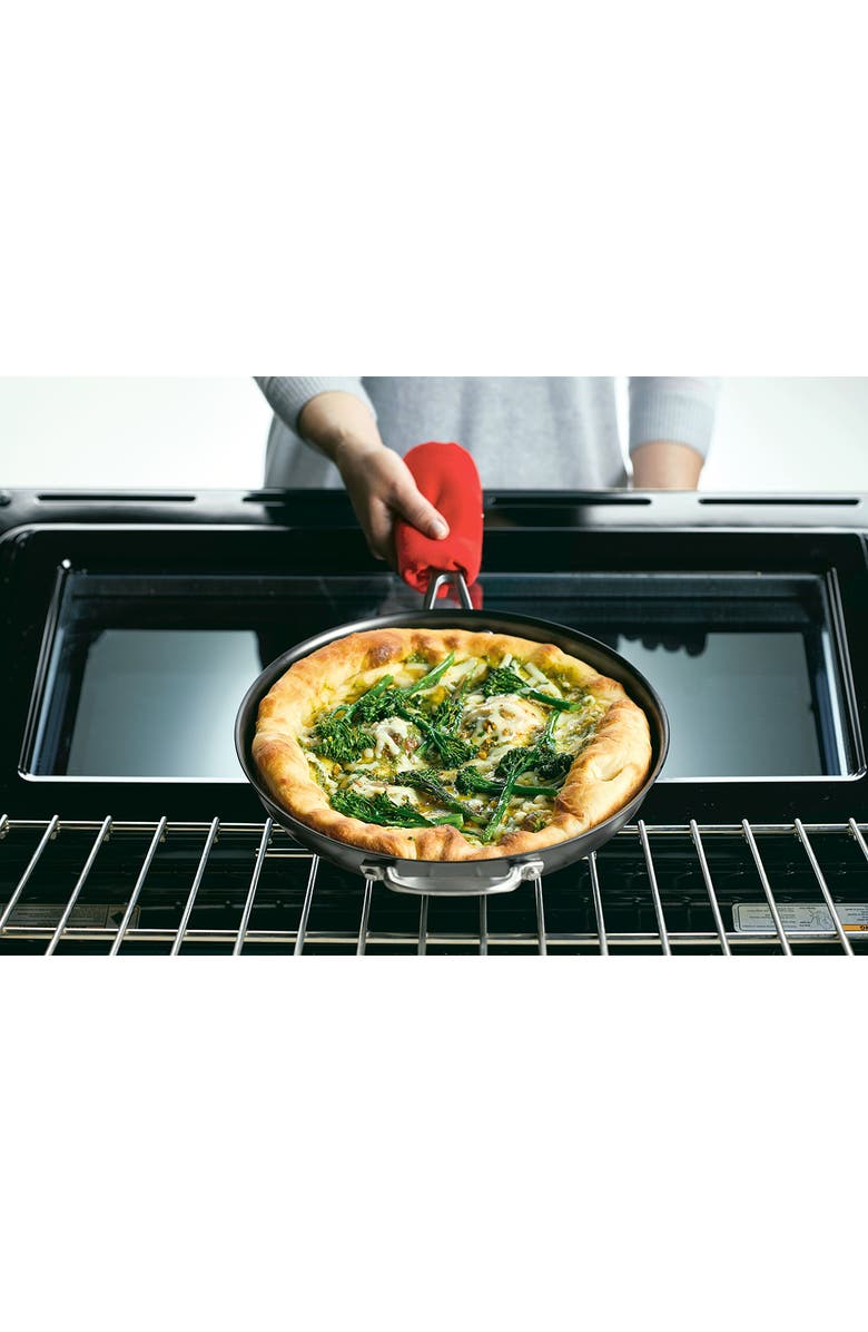 KITCHENAID Nitro Carbon Steel 12-Inch Fry Pan with Helper Handle, Alternate, color, Gray