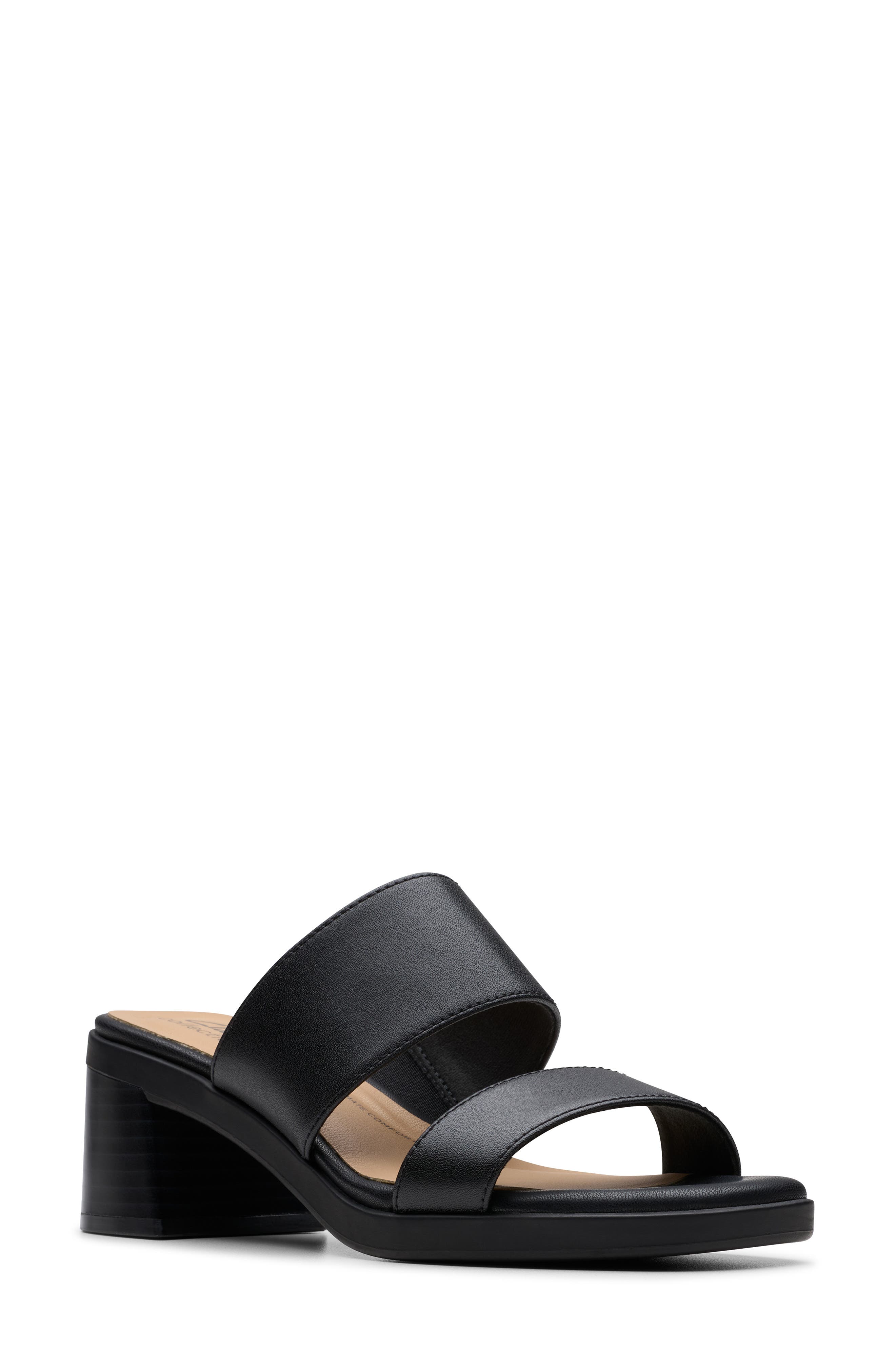 Clarks® Jaylan Dusk Slide Sandal - Wide Width Available