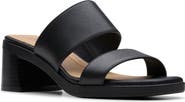 Clarks® Jaylan Dusk Slide Sandal - Wide Width Available