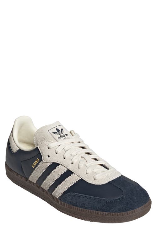 Adidas Originals Adidas Gender Inclusive Samba Og Sneaker In Aurora Ink/cream White/gum