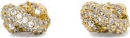 Kate Spade New York Pavé Knot Stud Earrings