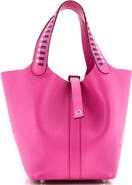 Pre-Owned Hermes Picotin Lock Bag Tressage Epsom PM