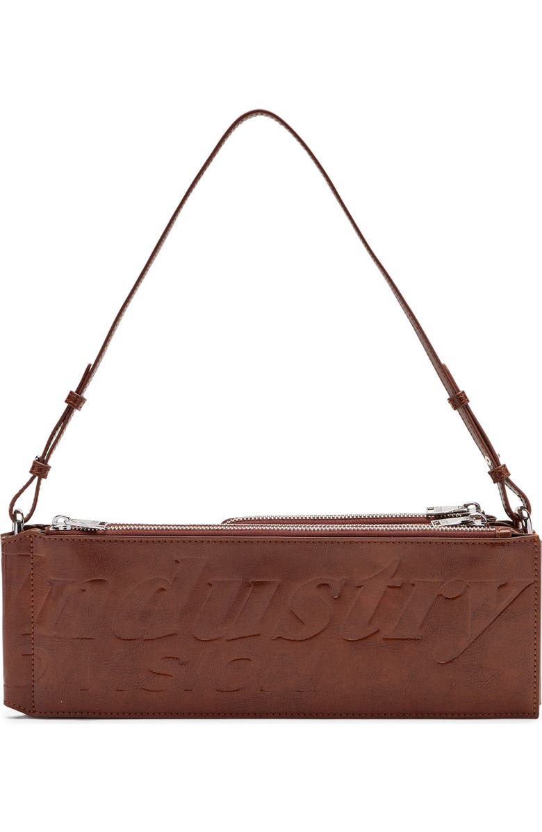 DIESEL<sup>®</sup> Flag-D-Modular Logo Embossed Shoulder Bag, Main, color, Chocolate
