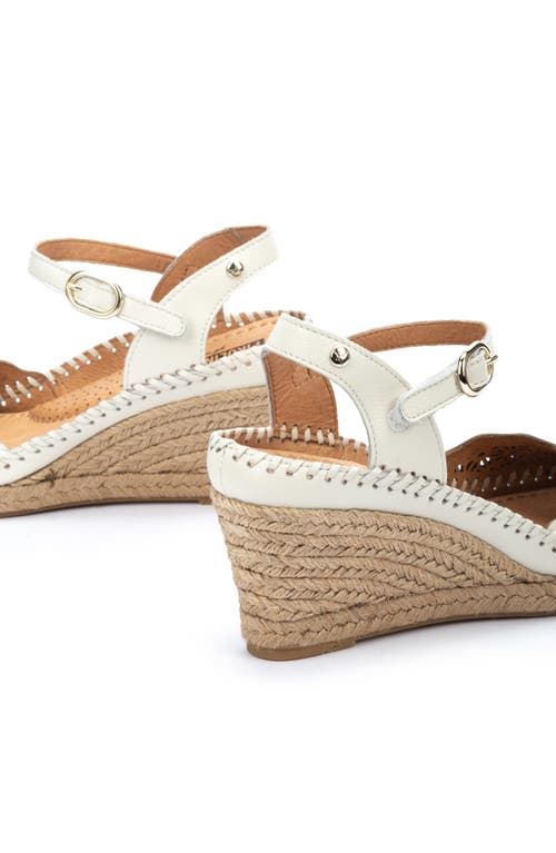 Pikolinos Vila Espadrille Wedge In Nata