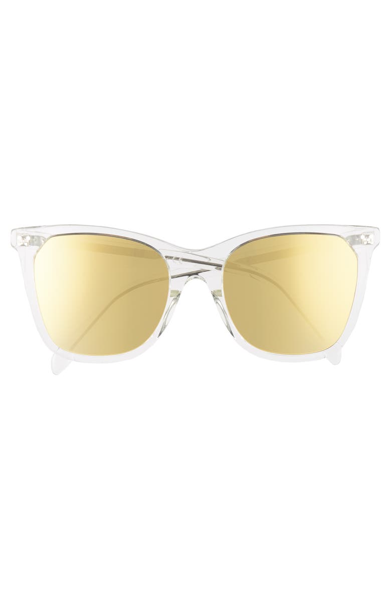 CELINE 55mm Cat Eye Sunglasses, Alternate, color, 