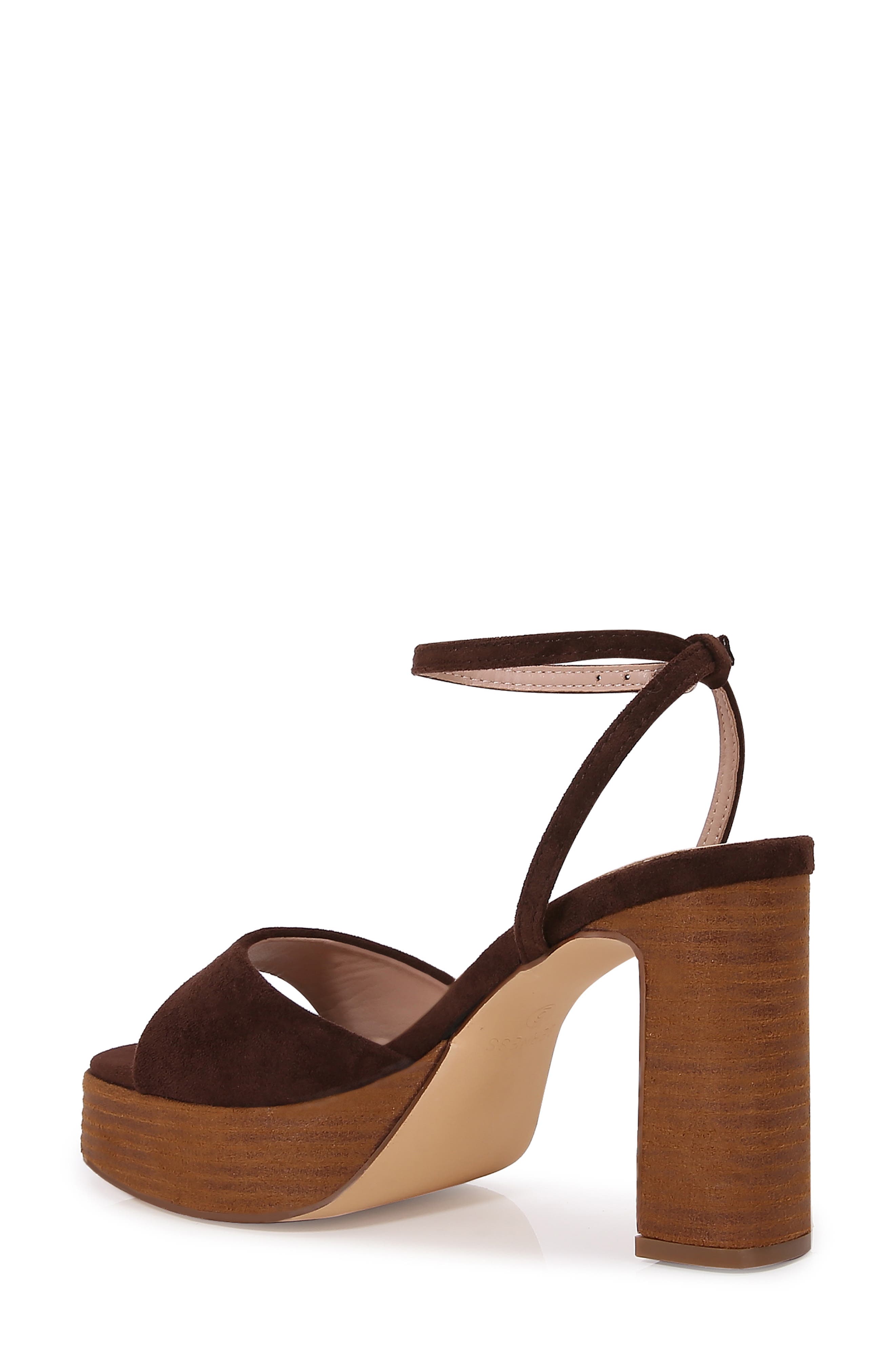 BERNESS Giulietta Platform Sandal, Alternate, color, Brown