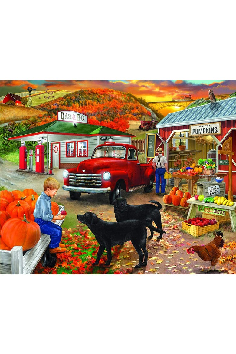 Roadside Stand 1000 piece Jigsaw Puzzle for Adults, Alternate, color, Multicolor