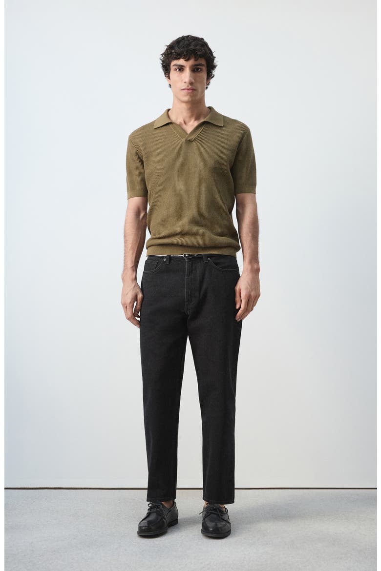 Cotton Piqué Polo, Alternate, color, KHAKI GREEN