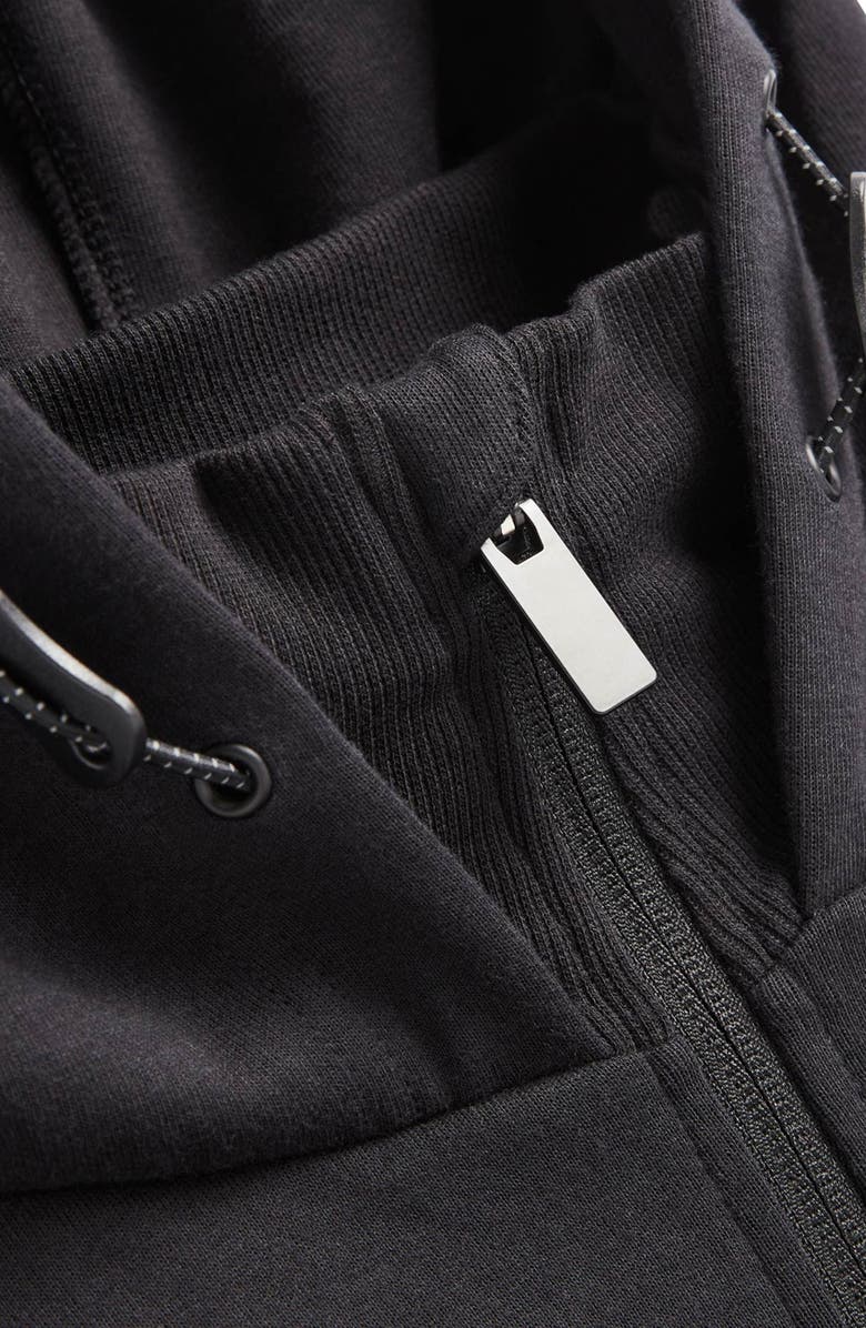 TomboyX Constant Zip Hoodie, Alternate, color, Black