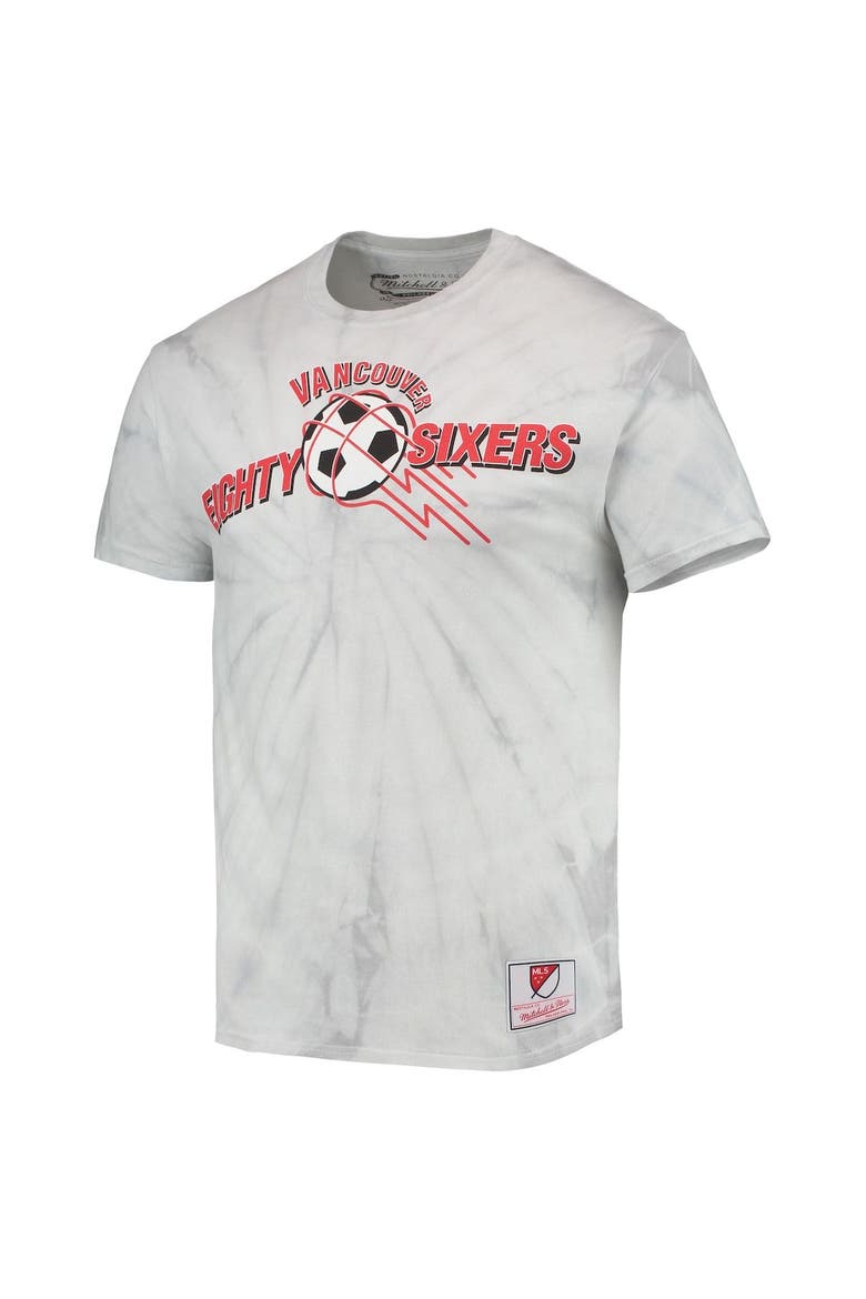 Men's Mitchell & Ness White Vancouver Whitecaps FC Since '96 Tie-Dye T-Shirt, Alternate, color, White