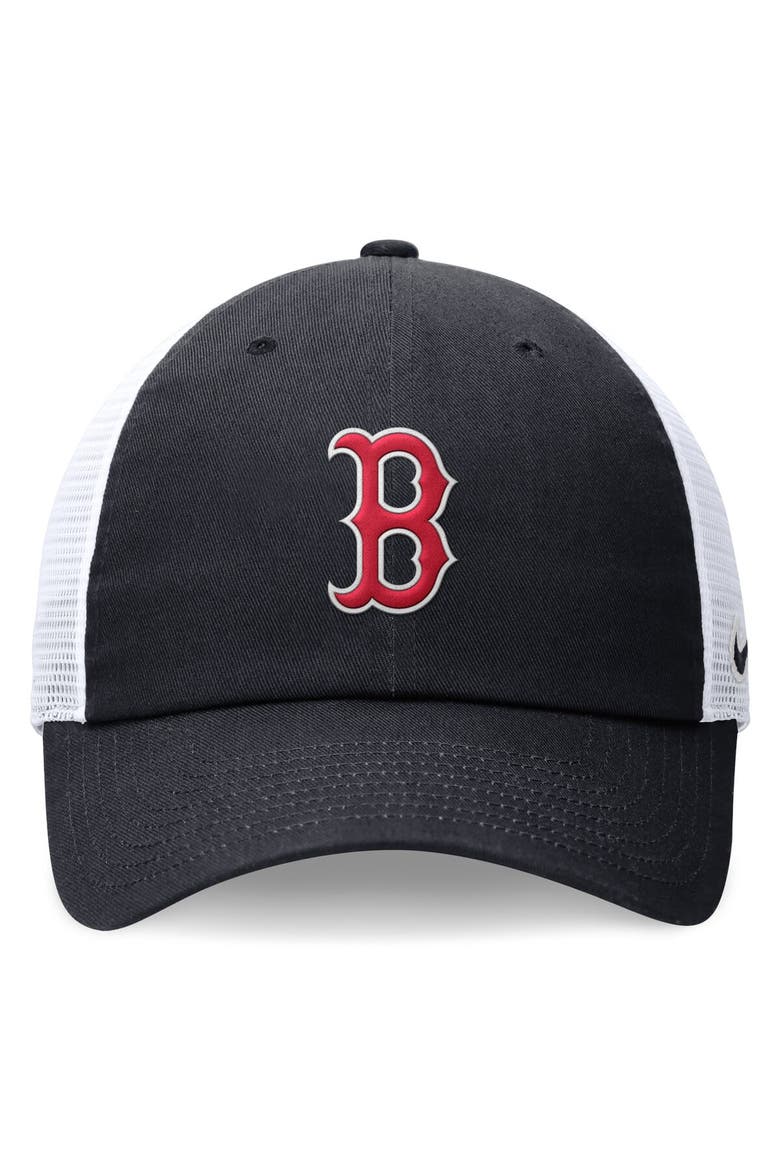 Men's Nike Navy Boston Red Sox Club Trucker Adjustable Hat, Alternate, color, Navy