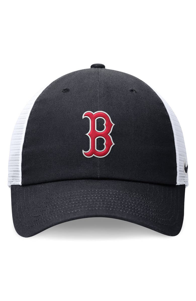 Nike Men's Nike Navy Boston Red Sox Club Trucker Adjustable Hat, Alternate, color, Navy