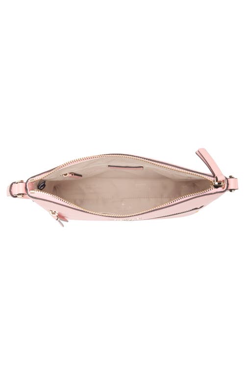 Kate Spade New York Jackson Top Zip Leather Crossbody Bag In Tea Rose