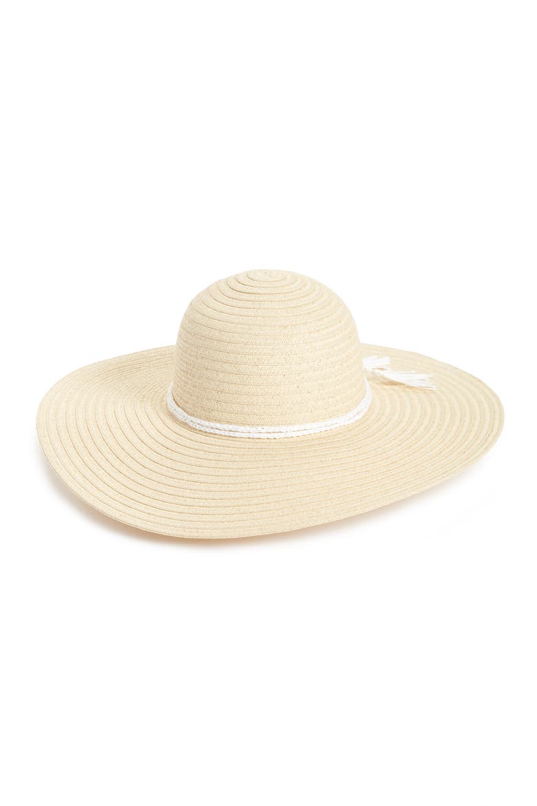 Floppy Hat, Main, color, NATURAL COMBO