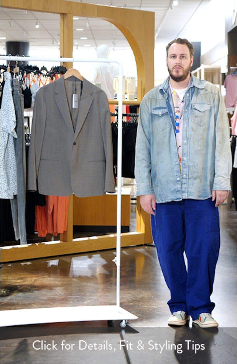 Clinton Travel Motion Wool Blend Blazer, sales video thumbnail