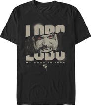 Supergirl Mens Supergirl Lobo Portrait T Shirt