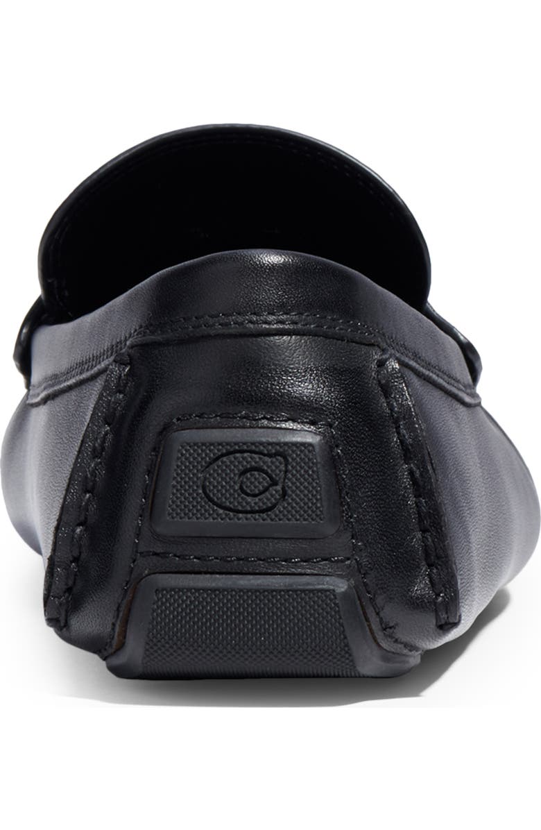 COACH Signature Coin Leather Driving Penny Loafer, Alternate, color,