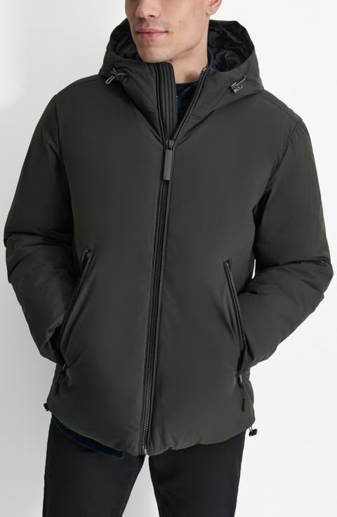 Stretch Polyester Puffer Jacket