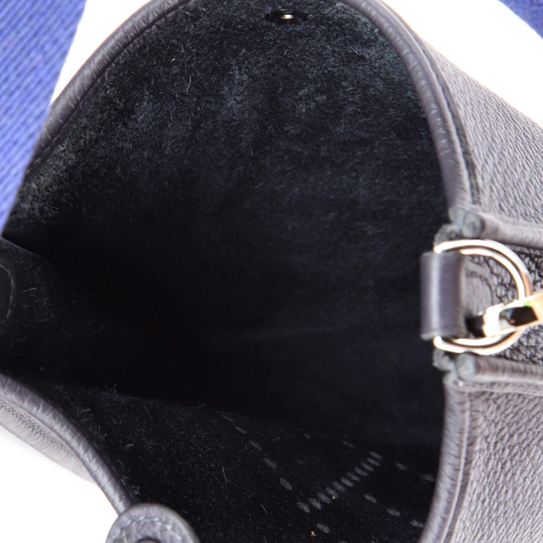 Pre-Owned Hermes Evelyne Bag Gen III Clemence TPM, Alternate, color, Caban