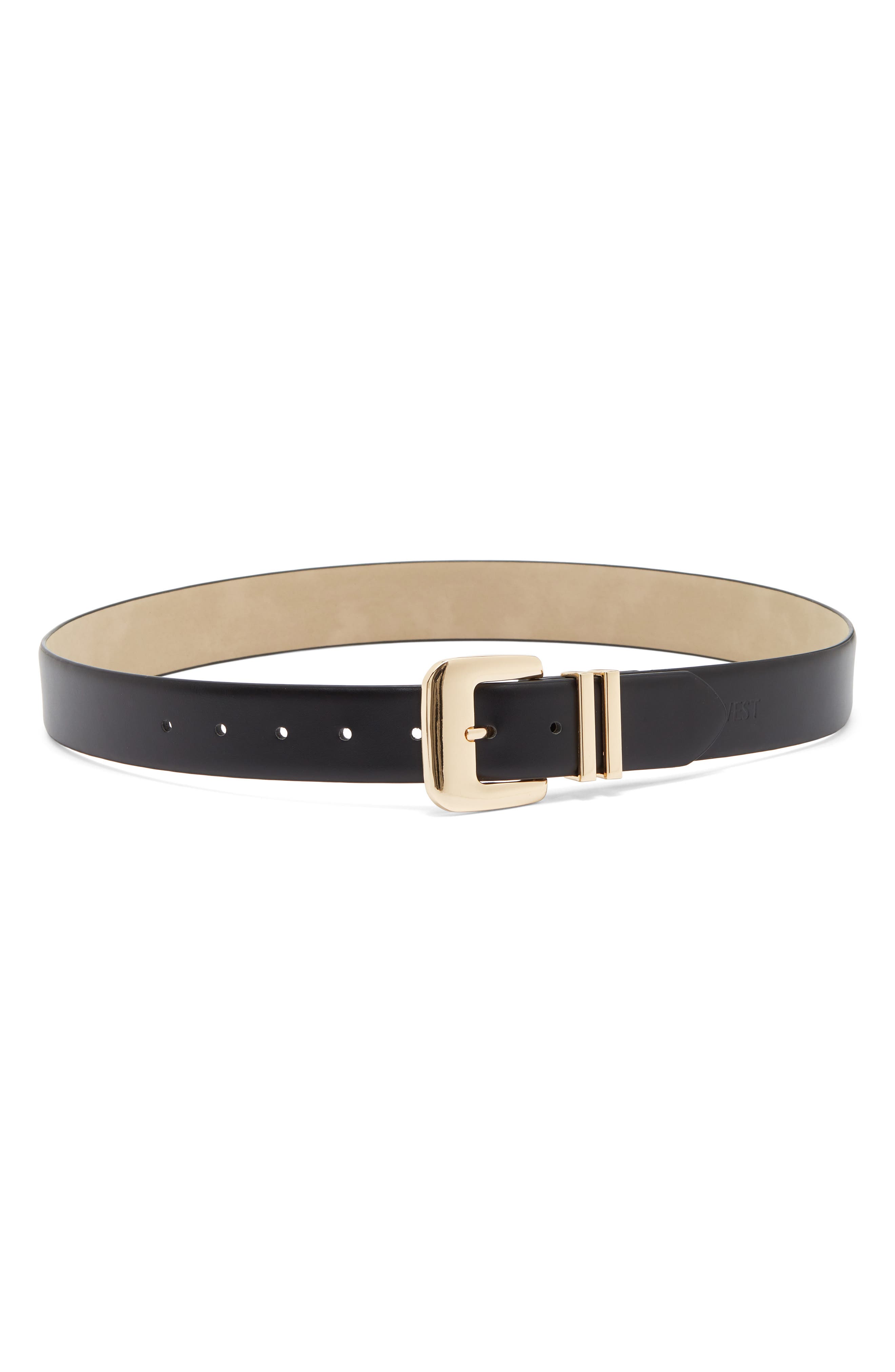Double Metal Keeper Buckle Belt