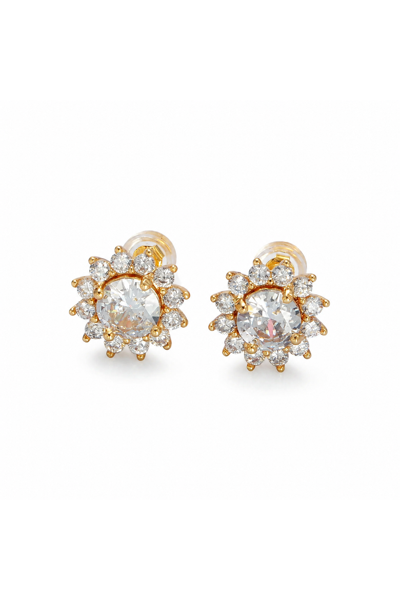 The Aurelia Soleil Studs, Main, color, Gold
